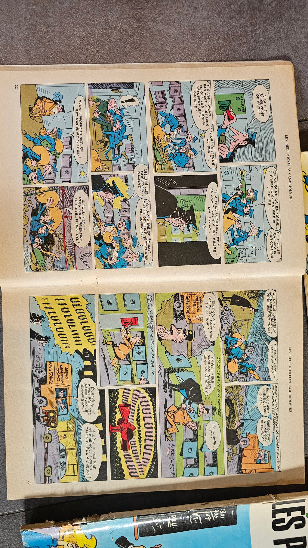 Collection De Bandes Dessinées Vintage Originales Les Pieds Nickelés XXe Collection Pello Édition