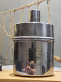 Ancienne Flasque de Hanche Eau de Vie E.Coullin Vintage Metal Luxe Argentée Vintage XXe Edition