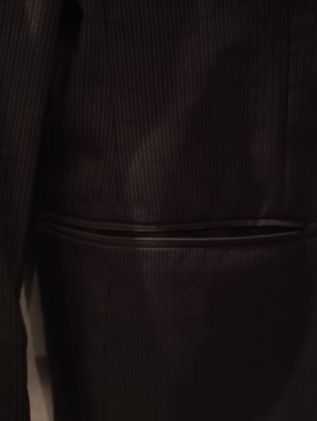 Veste de Costume Armand Thierry Homme T M 38 Originale Rayée Noire & Grise Mariages & Réceptions 2025 Collection