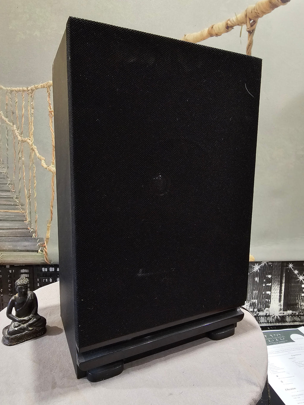 Ancienne enceinte Filaire Jack Hi Fi amplificateur Musicale Audio Sony Basses Originale Vintage XXe Collection